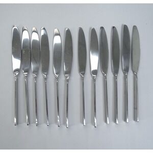 Towle 18/0 Stainless Briggs Living Collection Angled Flatware‎ 12 Dinner Knife